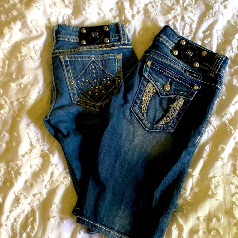 Miss me Bermuda style jeans size 28